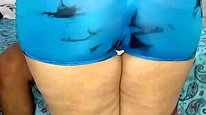 Curvy mature woman gives intense oral to young man