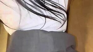 Teen gets angry after cum inside