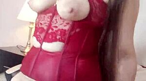 Wow! Busty Mother-In-Law Fucks Stepson To Orgasm, Riding Cowgirl For Creampie!