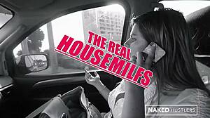 french hot wife keiyra seduces her husband's contractor with public blowjob and fucking