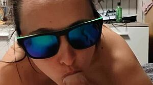 Milf cheats with stepbrother teasingly