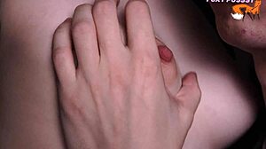 Intimate nipple play session