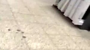 I pissed and wanked a bit at the DIY store.