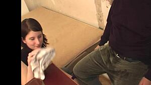 old man pavel terrier talks to teen 18+ ashley sweet