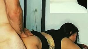 do you want to cum looking at my face and my ass while you cum double chamber of pleasure for you