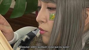 My smartphone came to life with subtitles featuring katou momoka