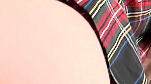 Step sister melissa gets her cute teen pussy licked and sucked by old man in hardcore taboo scene