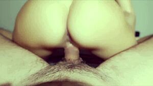 imagine rubbing shaved pussy on cock then riding in cowgirl pov, moaning close up