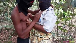 i'm hanging out with my thick ass friend and her boyfriend in the bush.