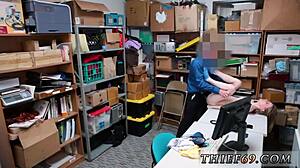 Blonde teen in uniform, do you want anal from this police officer?