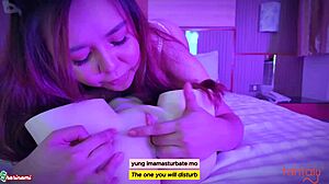Sharinami Unboxes Tantaly Sexdoll for Lesbian Femdom Play with Pussy and Oral Action