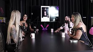 Kdo ji matchnul na Tinderu? Juli Figueiró v průsvitné červené