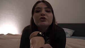 Peg This Fat Curvy Milf With Strapon After Jerk Off!