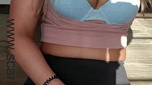 The naughty big ass teacher dismisses class to orgasm with dildo in her wet pussy