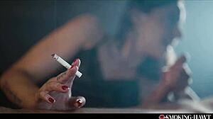 Sexy latina sluts blowjob during smoking fetish compilation orgasm