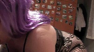 Enjoy the big ass fucking scene with toys and dildo.