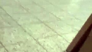 Public wank and piss session at the DIY store