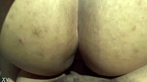 Latina Yasmín bent over in doggystyle, fucked by monster cock, reaches orgasm