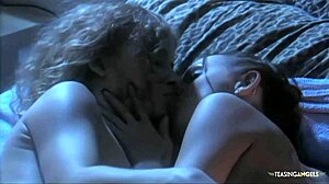 Hot Skinny Lesbians Suck Pussy And Finger Each Other On The Bed.