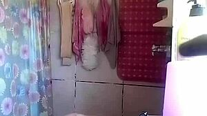 My friends milf caught on hidden cam