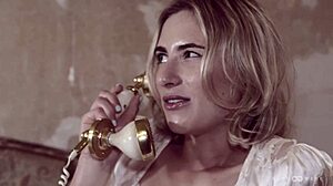 Lindsey Cruz Bent Over In Double Penetration