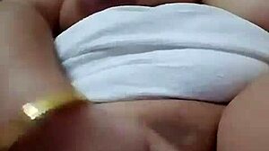 Masturbating Like A Big Dick With Intense Stroking And Climax