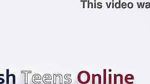 18 Year Old Student Nurse Makes Herself Cum with Toys in Juicy Lingerie. So Pretty to Watch!