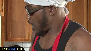 I’m just a cute teen 18+ newbie getting spitroasted by BBCs