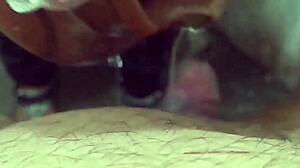 nurse helps patient extract cum and swallows. real hidden cam hospital action!