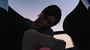 Franklin gets hooker service in gta 5