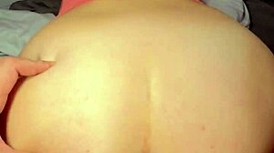 deep amateur anal with blonde milf gaping