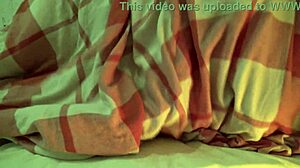 Turkish Stepsister's Hairy Pussy Secret Before Parents Wake