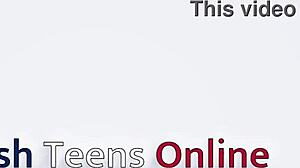 Student slammed hard in her tight uniform with no mercy