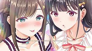 Secret kiss feels sweet and tender on our date.