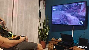 ele queria video game e eu queria dar cuzinho