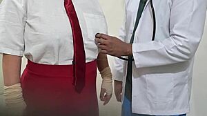Indian Doctor USING Student for Forbidden Play in Hospital
