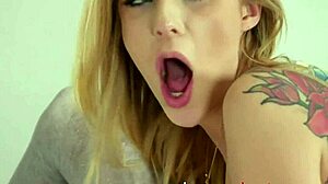 Kali Roses and Alex De La Flor in hot scissoring action
