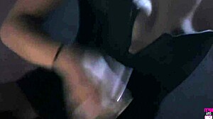 this super hot brunette girl got her cunt pounded pretty hard by her man!