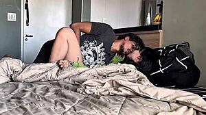 Amberzinha's Intense Romantic Sex On Cold Day