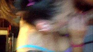 Beautiful blue-eyed teen 18+ amateur blowjob