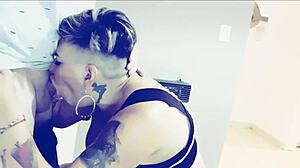 incredible deep throat blowjob by a skilled performer