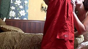 22 minutes of sex of a married couple who have been together for a while