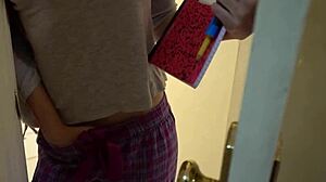 Step Daughter Got Horny Spying on Step Dad, Oh My!