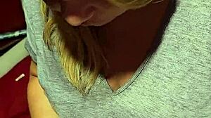 Creampie with pregnant wife gaping and oozing cum