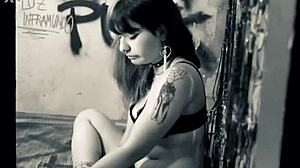 Tiny Foot Worship with Tickling Domination over Latina