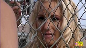 Blonde And Brunette Lesbians Explore Kissing Fingering And Orgasmic Pleasures