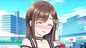 Secret kiss feels sweet and tender on our date.