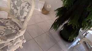 Lesbian threesome with Helena G and big tits lover penetrating each other using wild sex toys