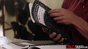 small tits brunette stepdaughter fucked hard by stepdad