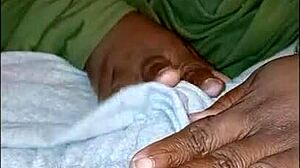 Masked Girl Gives Super Sloppy Deep Throat